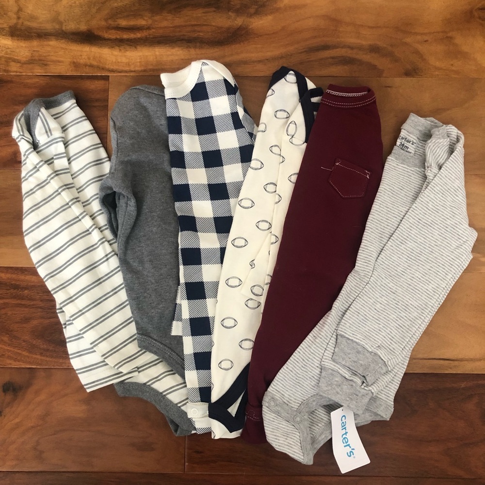 Long-sleeve Onesies Size 24M Never Worn
